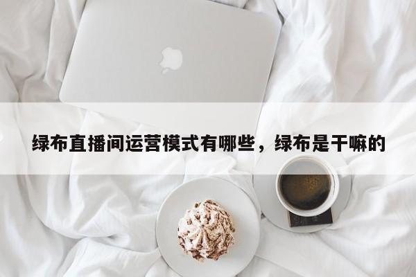 绿布直播间运营模式有哪些，绿布是干嘛的