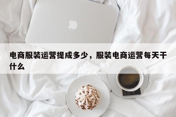 电商服装运营提成多少，服装电商运营每天干什么