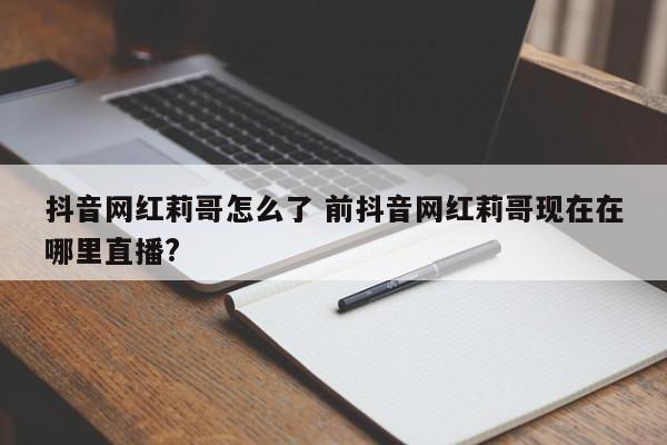 抖音网红莉哥怎么了 前抖音网红莉哥现在在哪里直播?