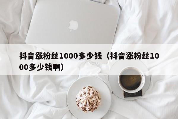 抖音涨粉丝1000多少钱（抖音涨粉丝1000多少钱啊）