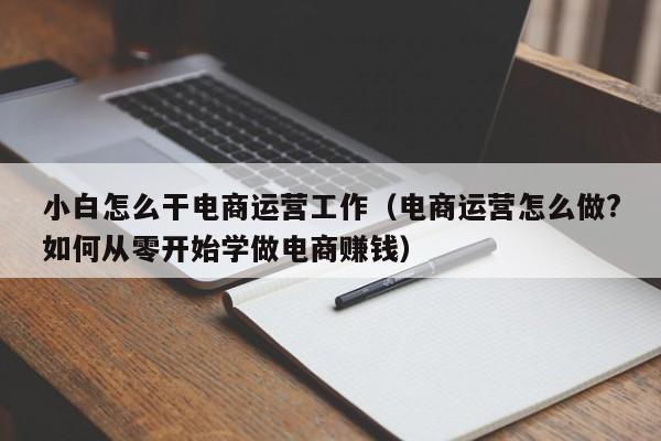 小白怎么干电商运营工作（电商运营怎么做?如何从零开始学做电商赚钱）