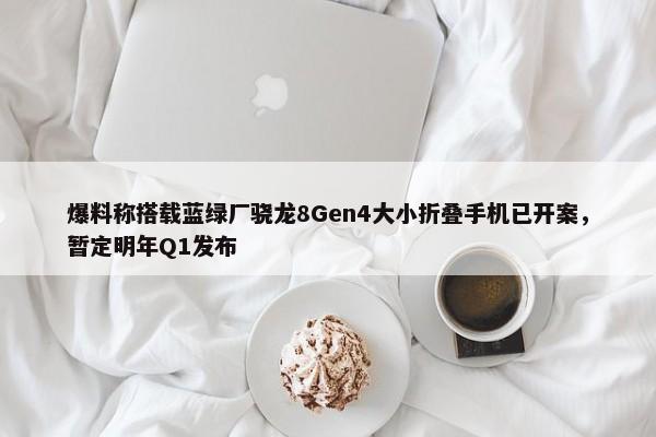 爆料称搭载蓝绿厂骁龙8Gen4大小折叠手机已开案，暂定明年Q1发布