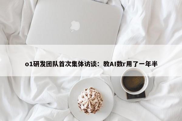 o1研发团队首次集体访谈：教AI数r用了一年半