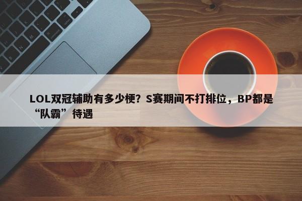 LOL双冠辅助有多少梗？S赛期间不打排位，BP都是“队霸”待遇