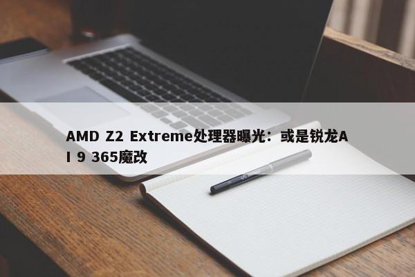 AMD Z2 Extreme处理器曝光：或是锐龙AI 9 365魔改