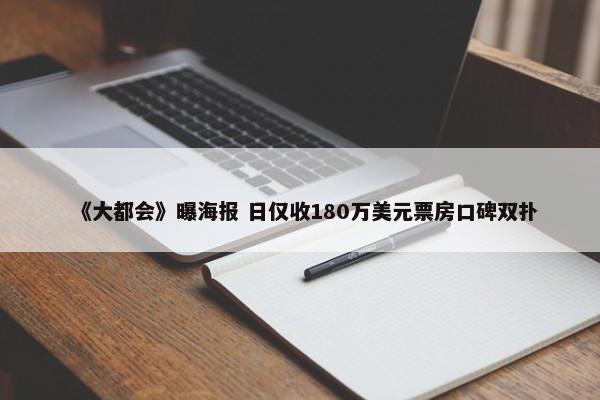 《大都会》曝海报 日仅收180万美元票房口碑双扑