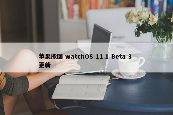 苹果撤回 watchOS 11.1 Beta 3 更新