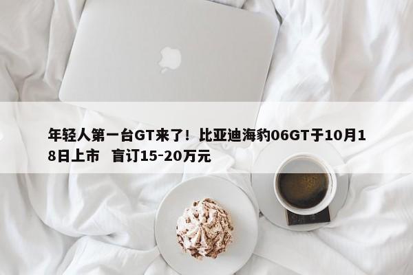 年轻人第一台GT来了！比亚迪海豹06GT于10月18日上市  盲订15-20万元