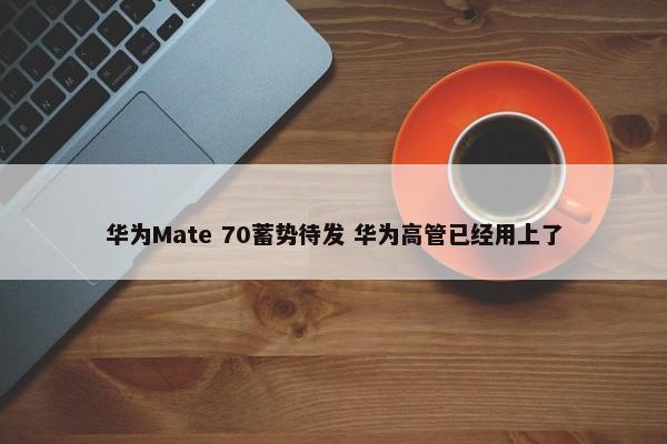 华为Mate 70蓄势待发 华为高管已经用上了