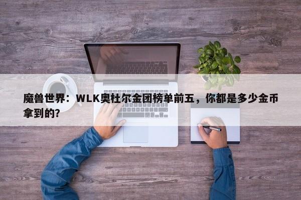 魔兽世界：WLK奥杜尔金团榜单前五，你都是多少金币拿到的？