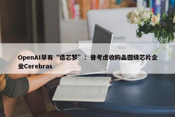 OpenAI早有“造芯梦”：曾考虑收购晶圆级芯片企业Cerebras